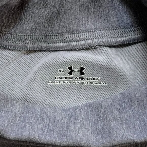 Under Armour Women’s L Fitted Mock Neck Compression Long Sleeve Grey Shirt - Picture 8 of 11